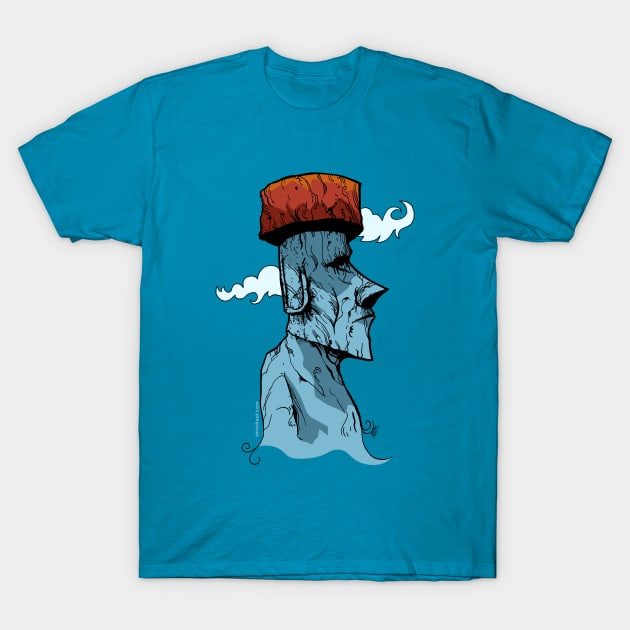 Moai Dreams T-Shirt by zerostreet